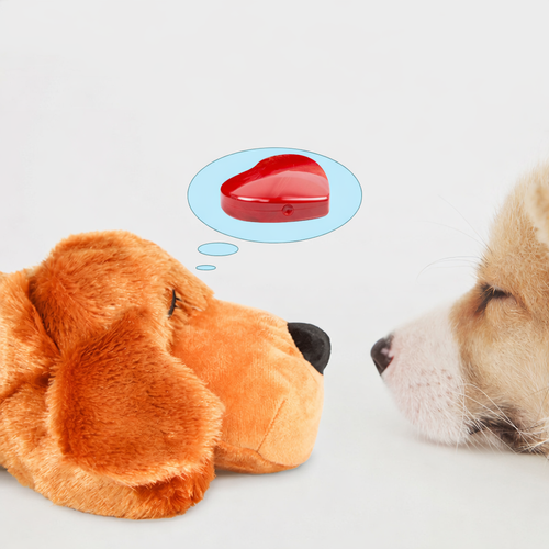 Interactive Plush Golden Retriever for Anxiety Relief & Sleep Aid