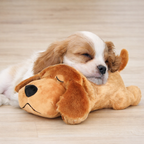 Interactive Plush Golden Retriever for Anxiety Relief & Sleep Aid
